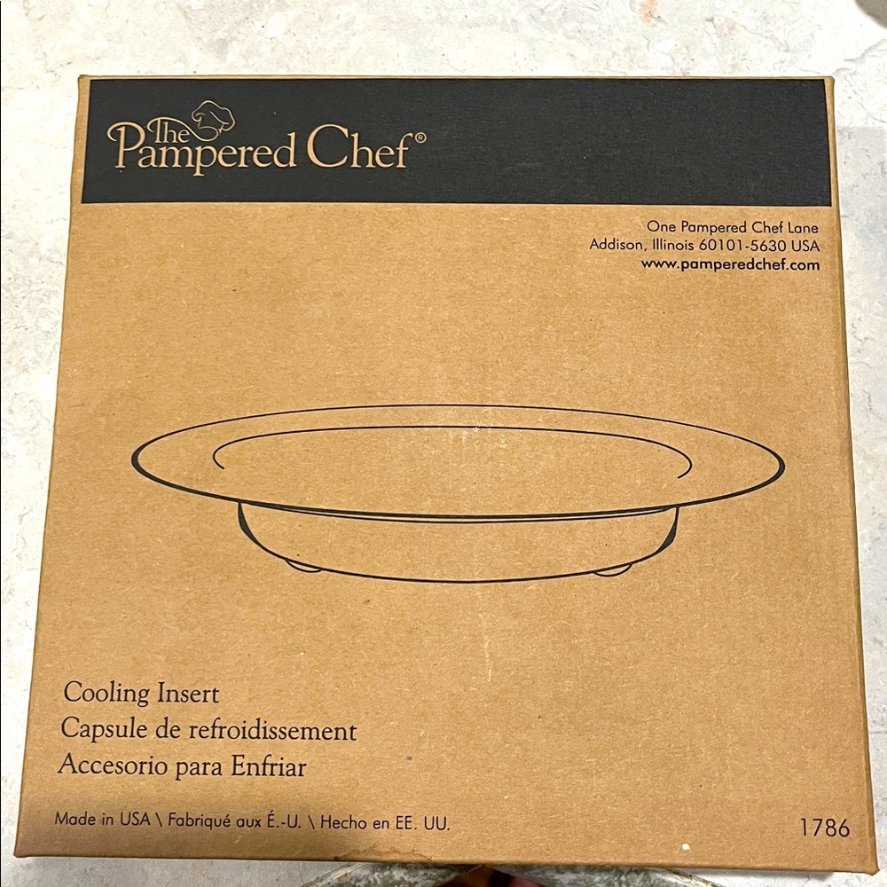 Pampered Chef Cooling Insert
